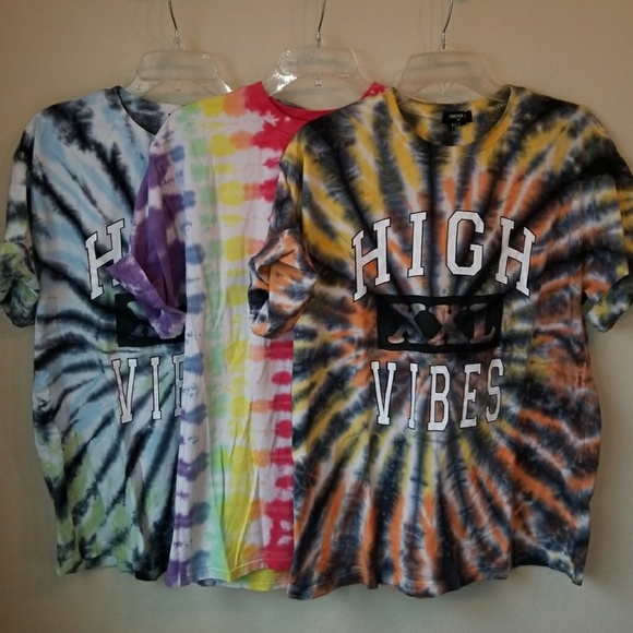 tie dye shirt bundle